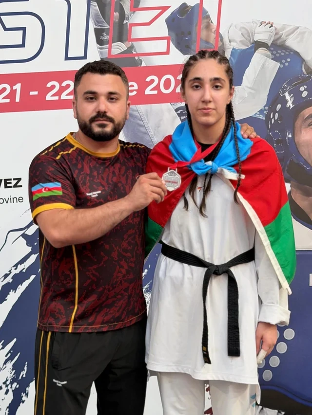 Beynəlxalq turnirdə möhtəşəm nəticə: İdmançılarımız yeddi dəfə fəxri kürsüyə qalxdılar - FOTO