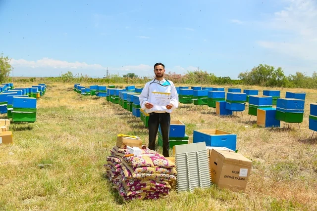 "Gənc arıçı" layihəsi Yevlaxda uğurla yekunlaşıb - FOTO