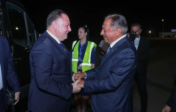 Şimali Kipr Türk Respublikası parlamentinin sədri ölkəmizə səfərə gəlib - FOTO