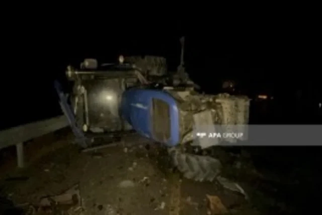 Azərbaycanda DƏHŞƏTLİ QƏZA: Çox sayda insan yanaraq öldü - FOTO
