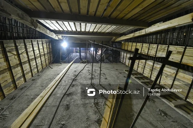Bakı metrosunda yeni keçidin istifadəyə veriləcəyi tarix bilindi - FOTO