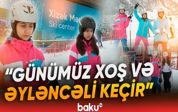 Şəhid övladları üçün qış düşərgəsi reallaşdırılıb - VİDEO