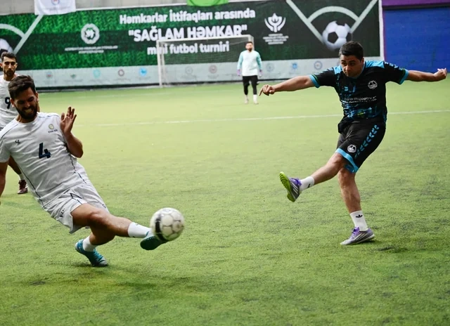 Azərbaycan Həmkarlar İttifaqları Konfederasiyasının təşkilatçılığı ilə keçirilən minifutbol turniri başa çatıb