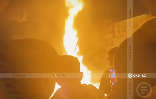 Sumqayıtda bayram tonqalında xəsarət alanların VƏZİYYƏTİ AÇIQLANDI