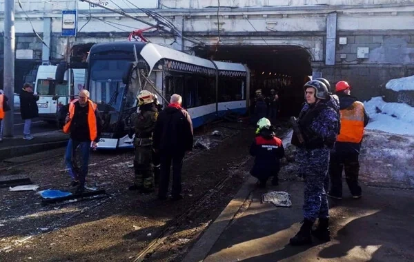 Moskvada iki tramvay toqquşdu: 20-dən çox xəsarət alan var