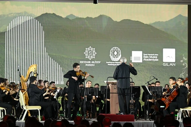 XV Qəbələ Beynəlxalq Musiqi Festivalının açılışı olub - FOTO - VİDEO