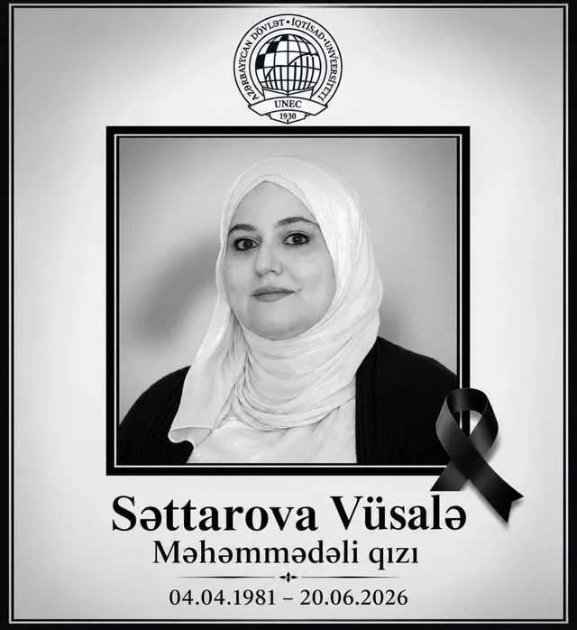 Azərbaycanda universitet əməkdaşı 45 yaşında VƏFAT ETDİ  - FOTO