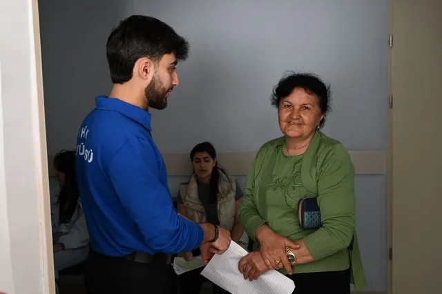 Daşkəsəndə "Həmkardan həmkara qayğı ilə" sosial layihəsi çərçivəsində ödənişsiz tibbi müayinələr keçirilib