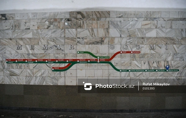 Metronun "Memar Əcəmi" stansiyasının çıxışı müvəqqəti bağlanılacaq