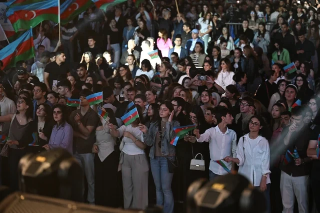 Bakıda Milli Qurtuluş Gününə həsr olunan bayram konserti keçirilib - VİDEO