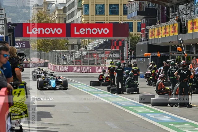"Formula-2": Zəncirvari qəzadan sonra mübarizə bərpa olundu - FOTO