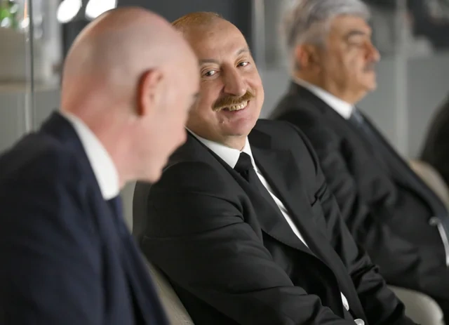 Prezident İlham Əliyev "FIFA U-15 World Cup and Festival"ın final matçını izləyib, mükafatlandırma mərasimində iştirak edib - Foto