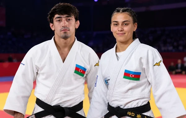 Azərbaycan cüdoçuları "Böyük Dəbilqə"də iki qızıl medal qazanıb - Foto