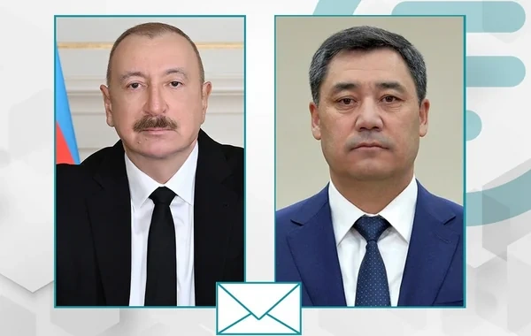 İlham Əliyev Sadır Japarova təbrik məktubu göndərdi