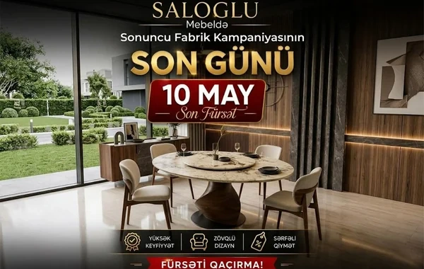 "SALOGLU Mebel"də sonuncu fabrik kampaniyasının bitmə tarixi açıqlandı - VİDEO