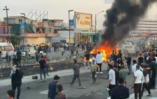 İraqda 35 maşının iştirakı ilə dəhşətli zəncirvari qəza: Azı yeddi nəfər ölüb, xeyli yaralı var - VİDEO