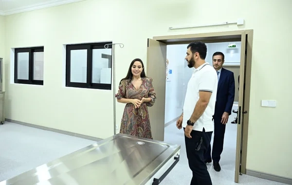 Leyla Əliyeva Yevlaxda Sahibsiz Heyvanlara Qayğı Mərkəzinin regional bölməsinin açılışında iştirak edib - FOTO