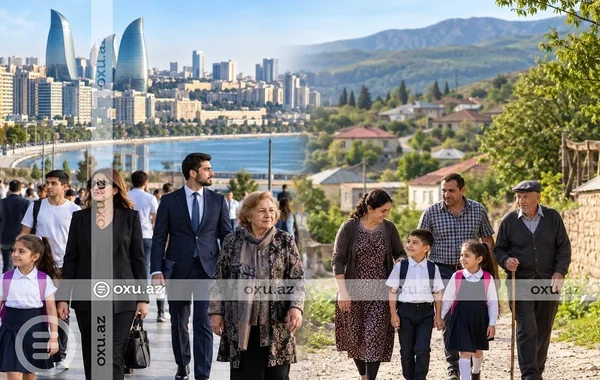 Azərbaycanda yaşlı əhali və uşaqlar ən çox harada cəmləşib? - Foto