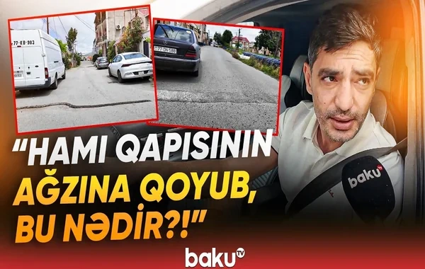 Küçələrə icazəsiz tramplin quraşdıranları hansı cərimələr gözləyir? - VİDEO