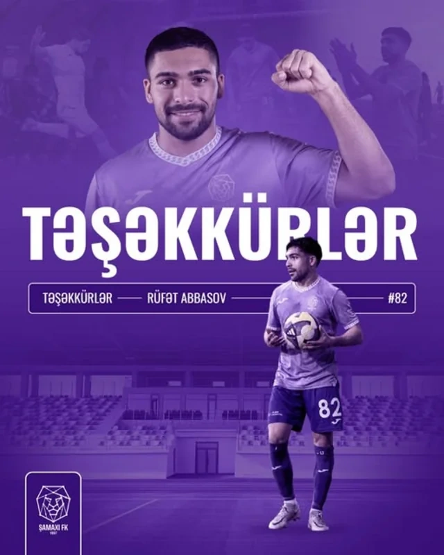 "Şamaxı" Rüfət Abbasovla yollarını ayırdı