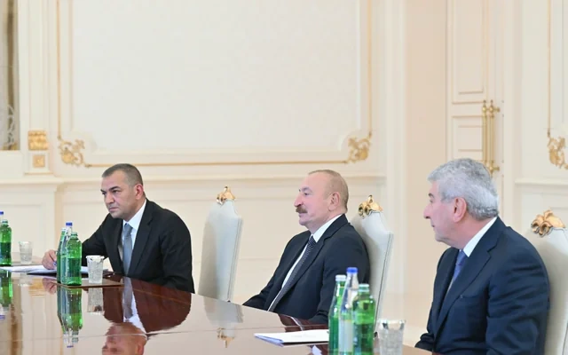 Prezident İlham Əliyev Dünya Turizm Təşkilatının baş katibini qəbul edib - Foto