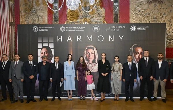 Leyla Əliyeva Romada "Harmoniya" sənədli filminin təqdimatında iştirak edib - FOTO