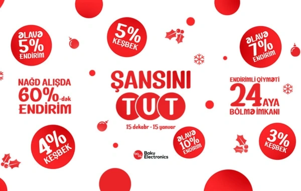 "Baku Electronics"də "Şansını Tut" kampaniyası başladı