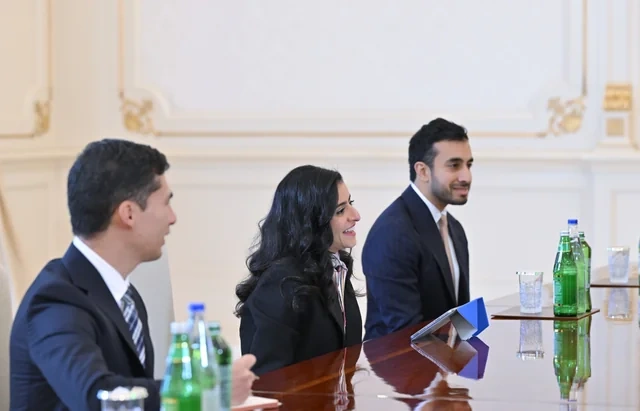 Prezident İlham Əliyev Dünya Turizm Təşkilatının baş katibini qəbul edib - Foto