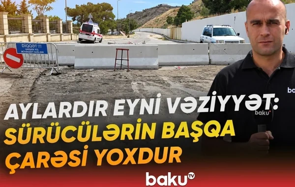 Badamdarda dörd aydır bağlı qalan yol: Nə təmir var, nə də bərpa - VİDEO