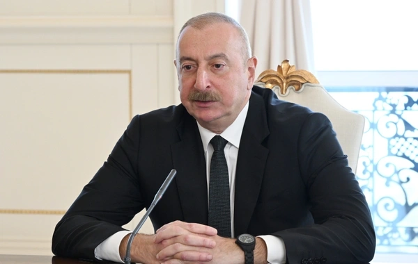İlham Əliyev: "Mərkəzi Asiyanı Avropa ilə birləşdirən ən etibarlı və ən təhlükəsiz marşrut Azərbaycandan keçir"