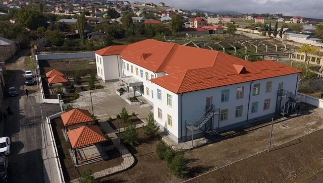 Şamaxının Göylər kəndində körpələr evi-uşaq bağçası istifadəyə verilib - Foto