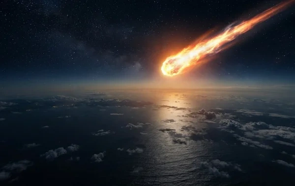 Yerin atmosferinə asteroid daxil olub - VİDEO