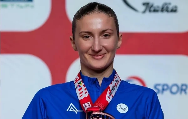 İrina Zaretska İtaliyada keçirilən turnirdə üçüncü olub