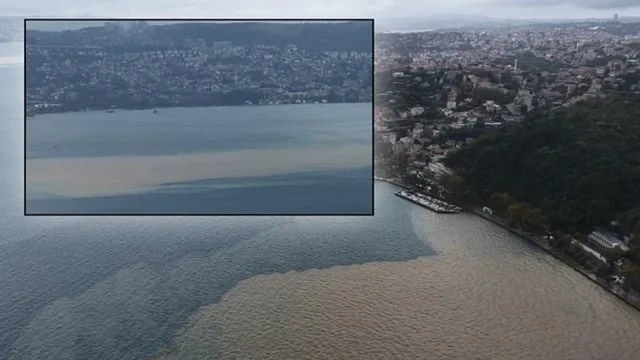 Türkiyə paytaxtında güclü yağışlar: İstanbul boğazının rəngi dəyişdi - Foto/Video