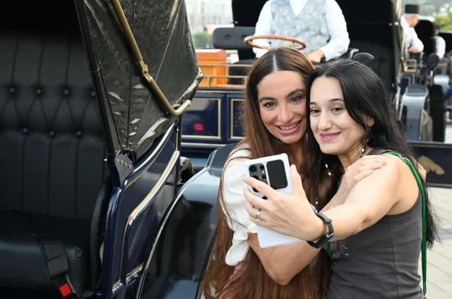 Leyla və Arzu Əliyevalar Dənizkənarı Milli Parkda açılış və təqdimat mərasimlərində iştirak ediblər - FOTO