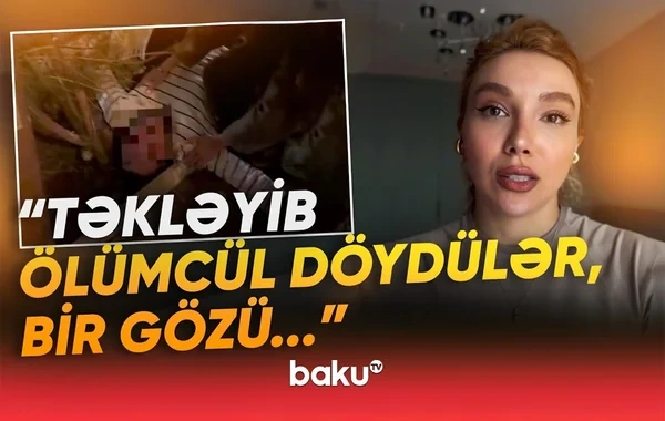 Restoranda dəhşətə gətirən hadisə: Aktrisa olanları danışdı - VİDEO