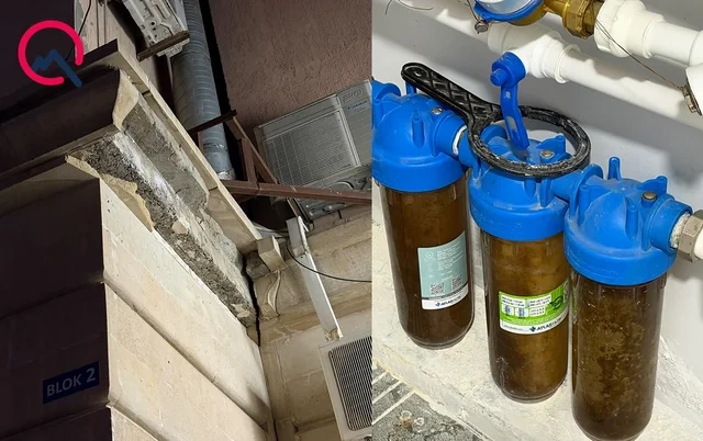 Yaşayış kompleksinin həyətini hasarlayıb villa tikirlər? - "Bəy Mamed"ə qarşı ittihamlar - FOTO
